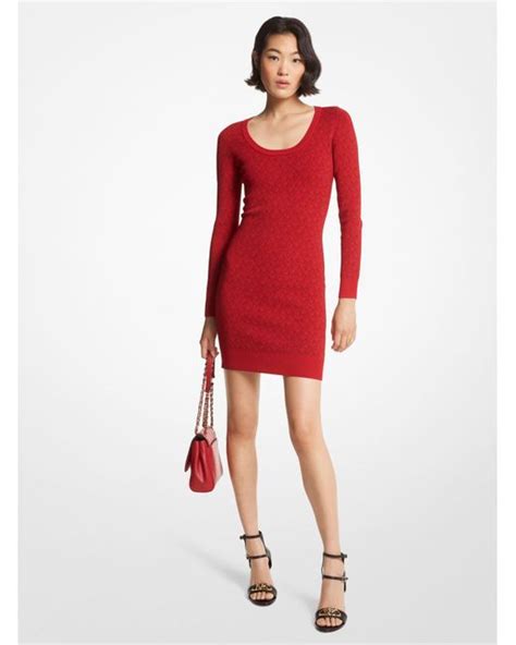 MICHAEL Michael Kors Jacquard Sweater Dress 